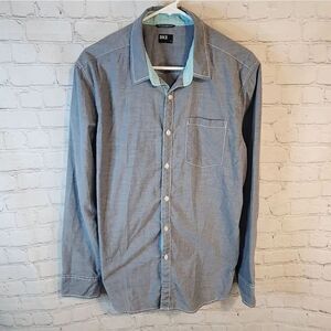 Men's BKE "Standard fit" longsleeve button-down shirt, size Large